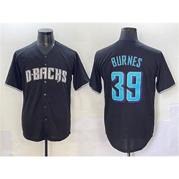 Arizona Diamondbacks #39 Corbin Burnes Black Stitched Baseball Jersey HELVY