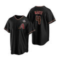 Arizona Diamondbacks #4 Ketel Marte Black 2023 World Series Cool Base Stitched Baseball Jersey HELVY