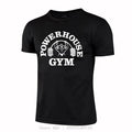Fashion Quick-drying Oversized T-shirt Running Sports Breathable O-neck Short-Sleeve Muscle Fitness Leisure Unisex Tshirt