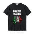 Fitness T-shirt Boxing And Tacos Funny Mexico Oversized Unisex O-Neck T shirt Casual Camisas Hombre Fast Ship cotton tops tees