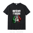Fitness T-shirt Boxing And Tacos Funny Mexico Oversized Unisex O-Neck T shirt Casual Camisas Hombre Fast Ship cotton tops tees